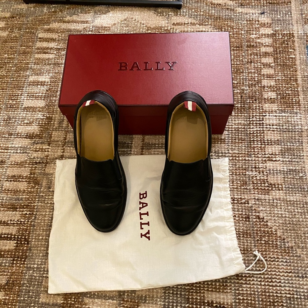 Authentic Bally slip ons